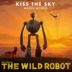 Cover of Kiss the Sky (from The Wild Robot)