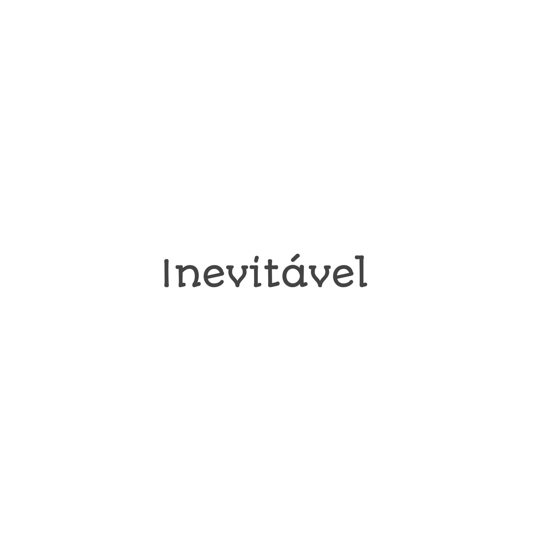 Album cover of Inevitável