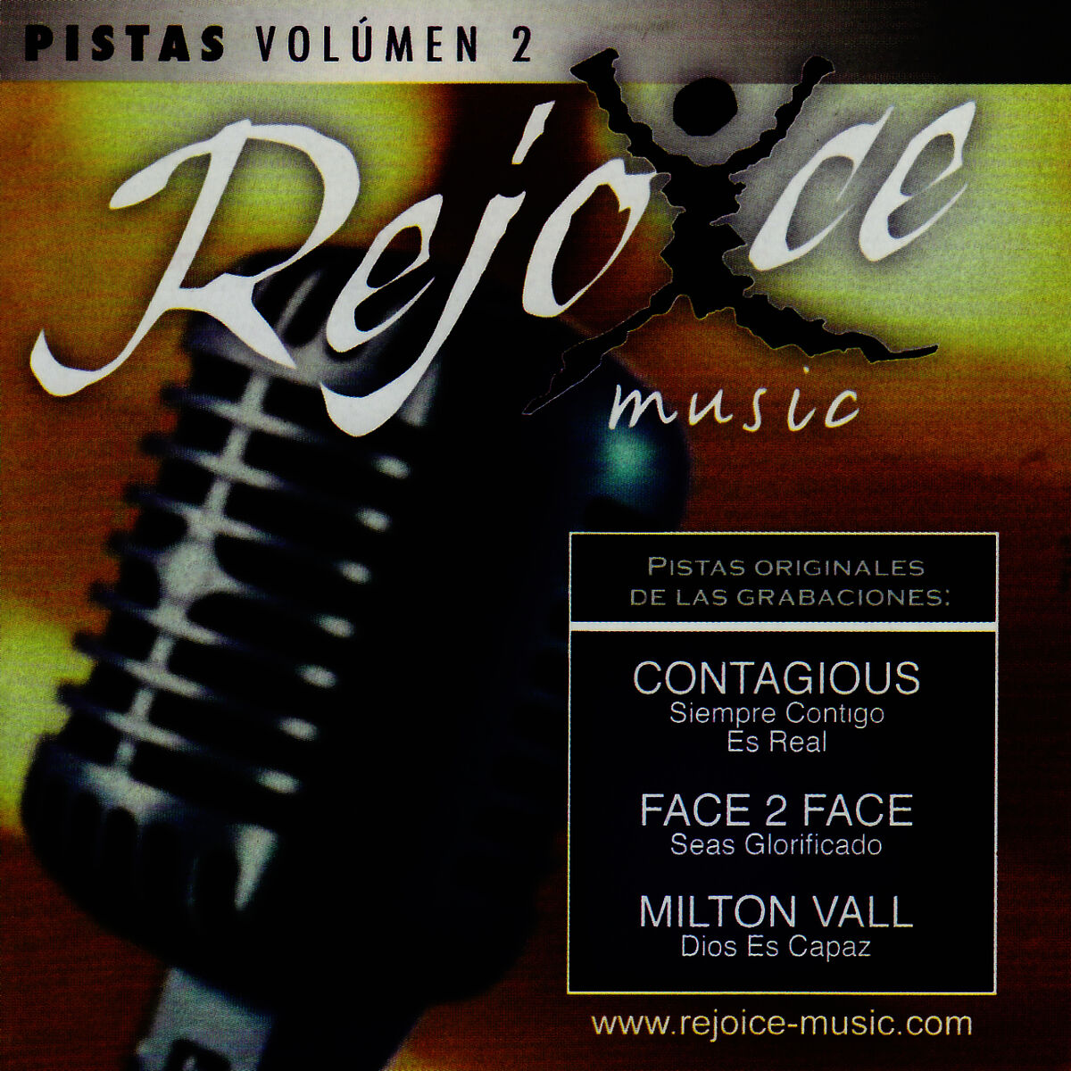 Album cover of Rejoice Music Pistas Vol. 2