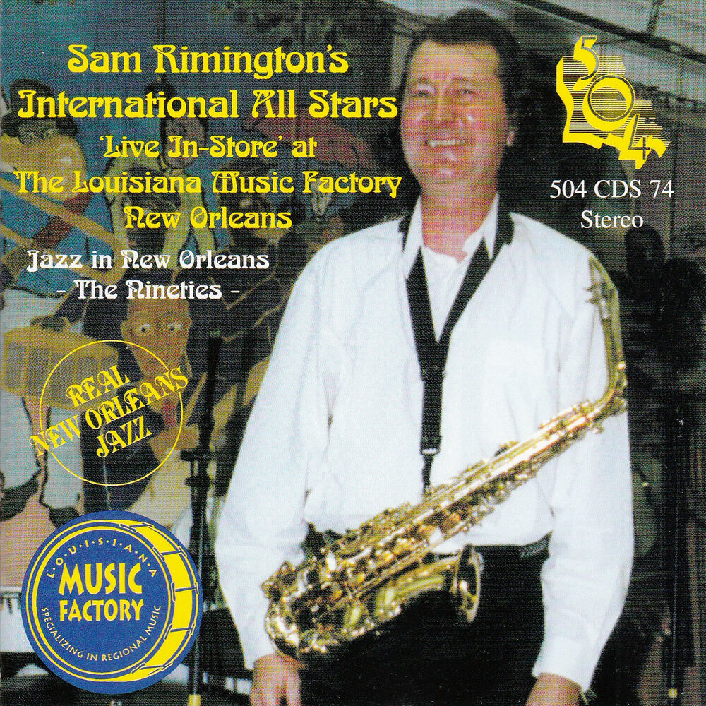 Picture of Sam Rimington's International All Stars 'Live in Store' at the Louisiana Music Factory