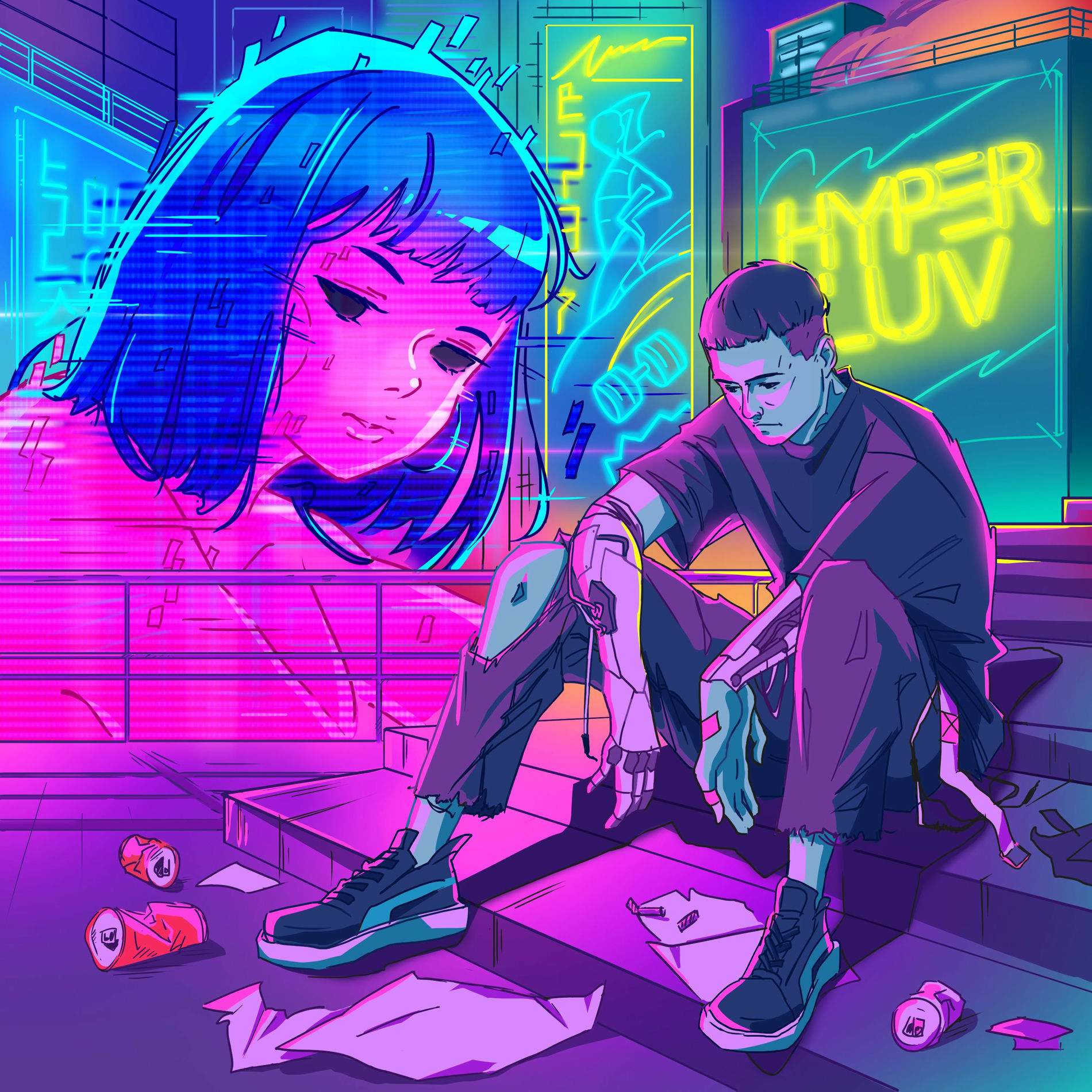 Album cover of HYPER LUV