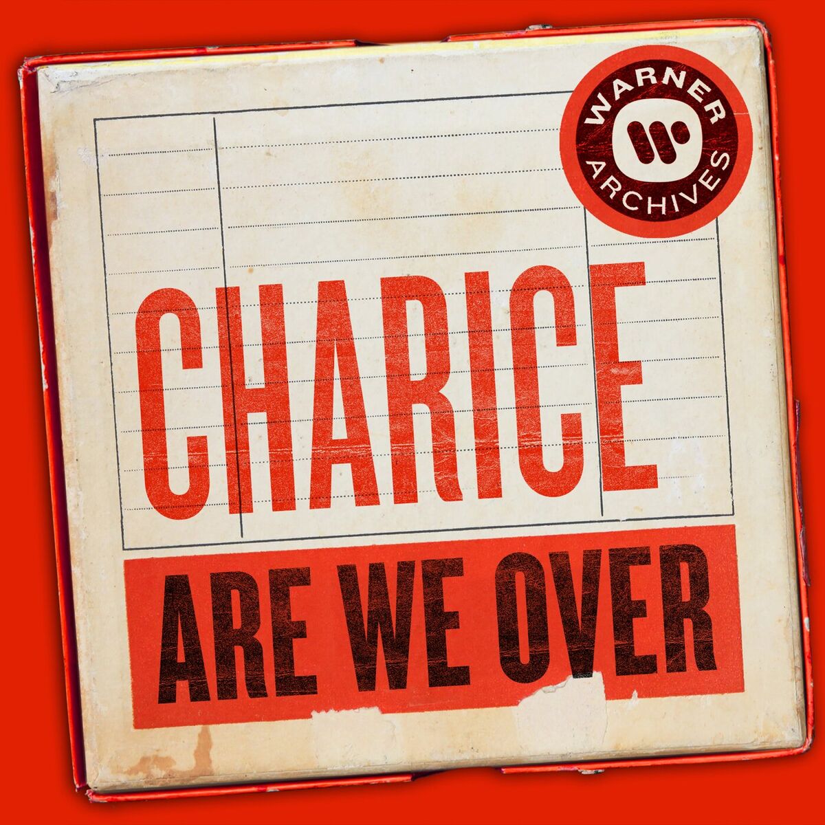 Album cover of Are We Over