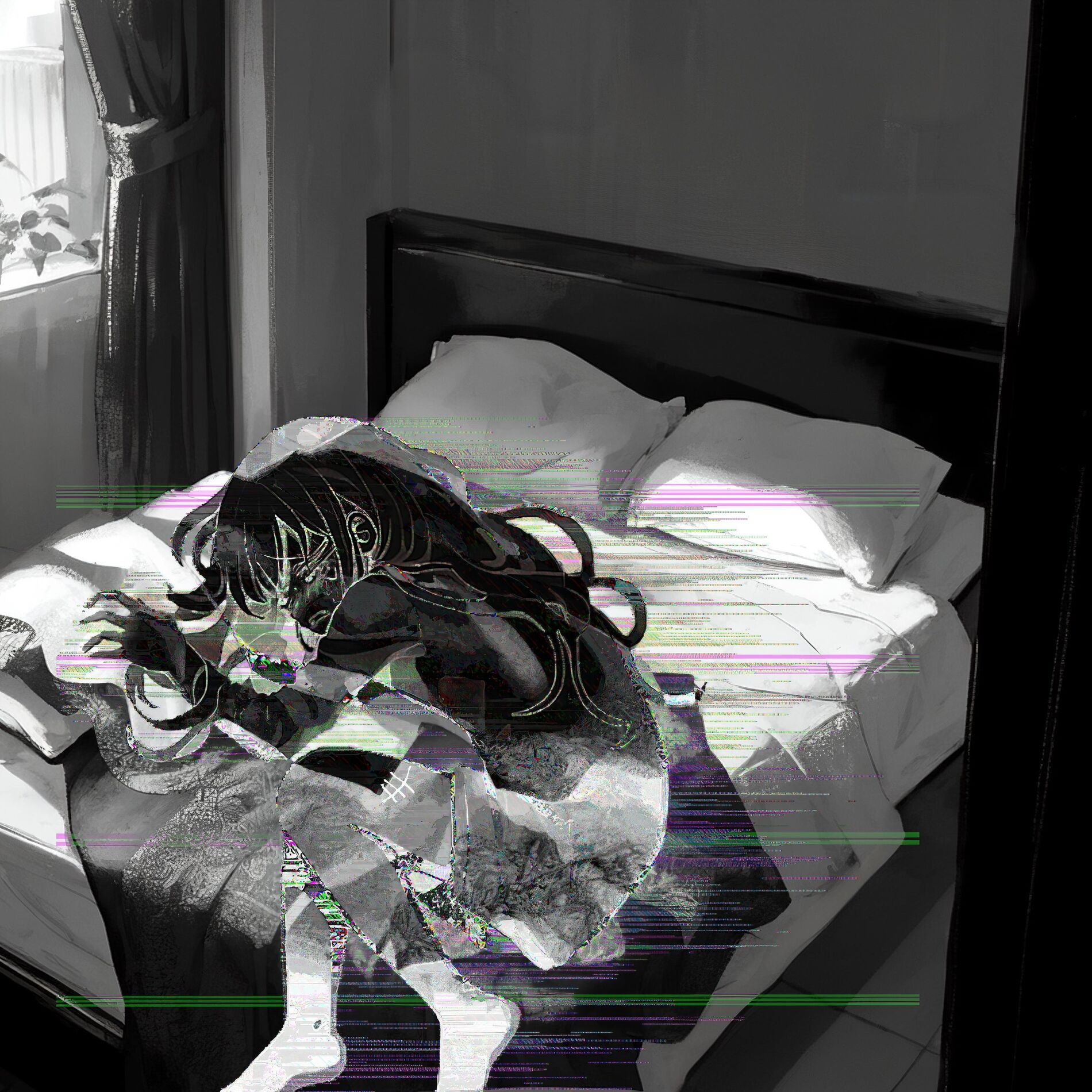 Album cover of panic attack in bed
