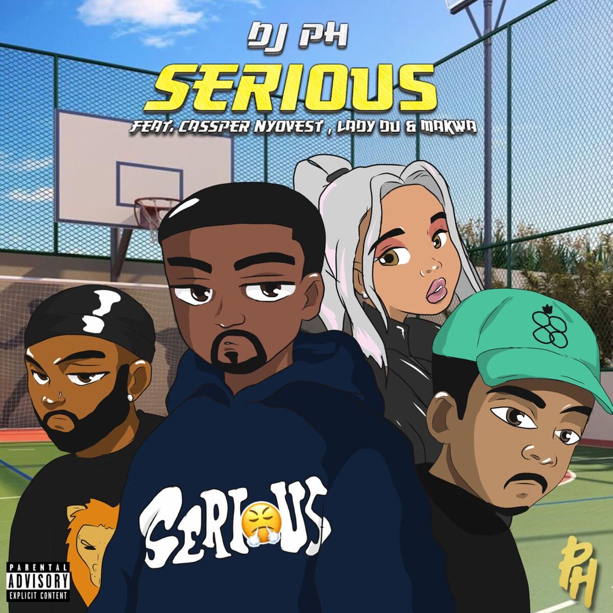 Album cover of Serious (feat. Cassper Nyovest, Lady Du and Makwa)