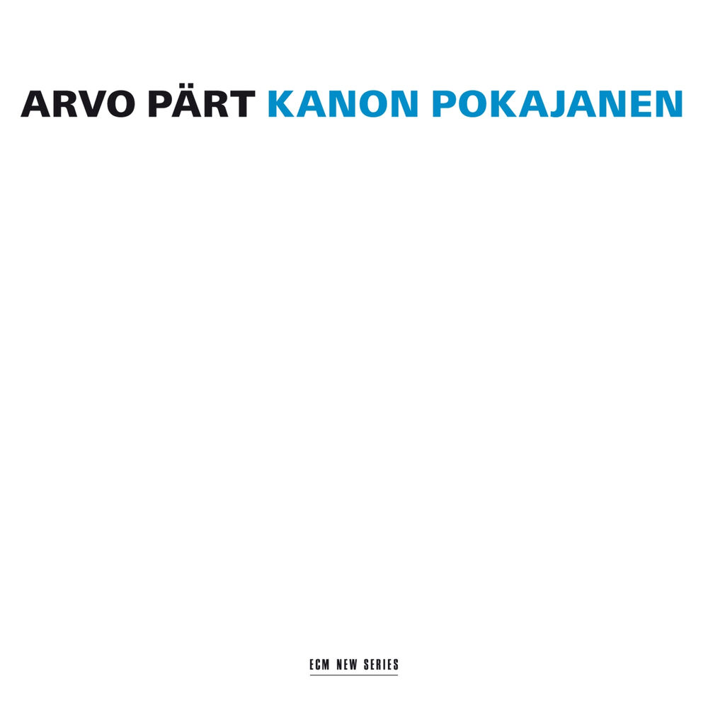 Picture of Arvo Pärt: Kanon Pokajanen