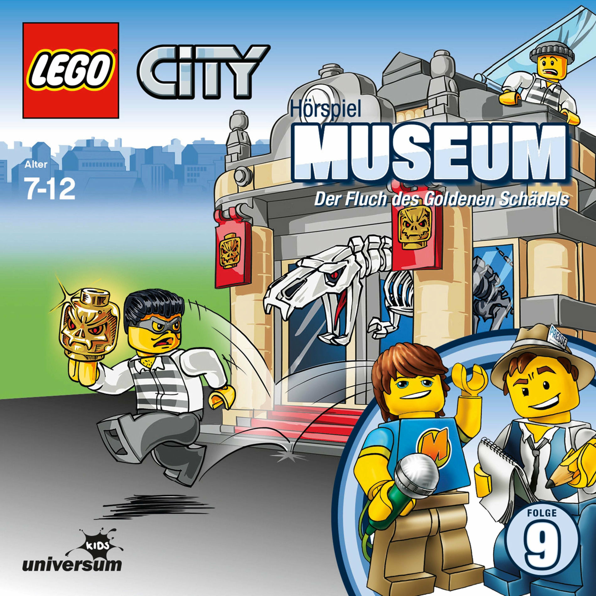 Album cover of LEGO City: Folge 9 - Museum - Der Fluch des Goldenen Schädels