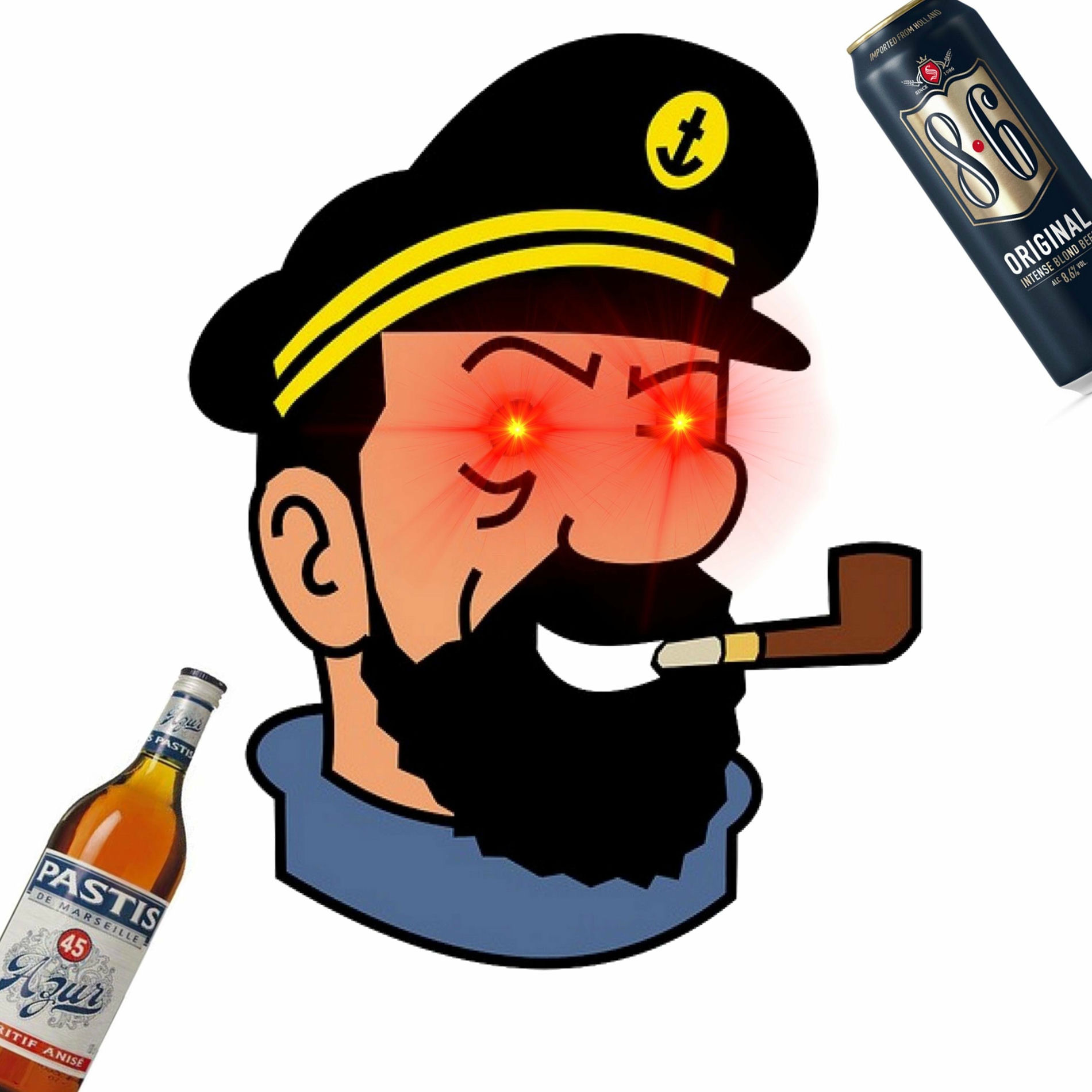 Album cover of Le Capitaine Haddock En Roue Libre