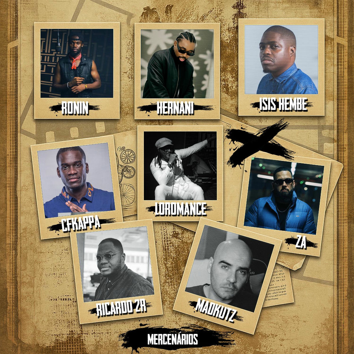 Album cover of Mercenários