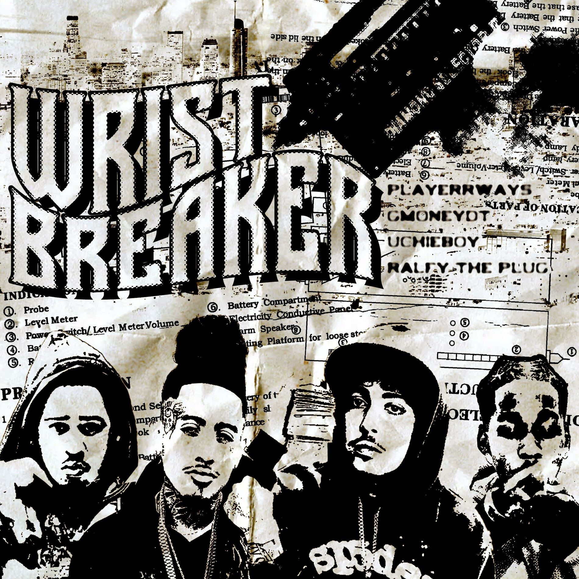 Album cover of Wrist Breaker (feat. UchieBoy & Ralfy The Plug)