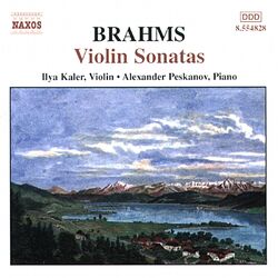 Cover of Brahms: Violin Sonatas Nos. 1-3, Opp. 78, 100 and 108