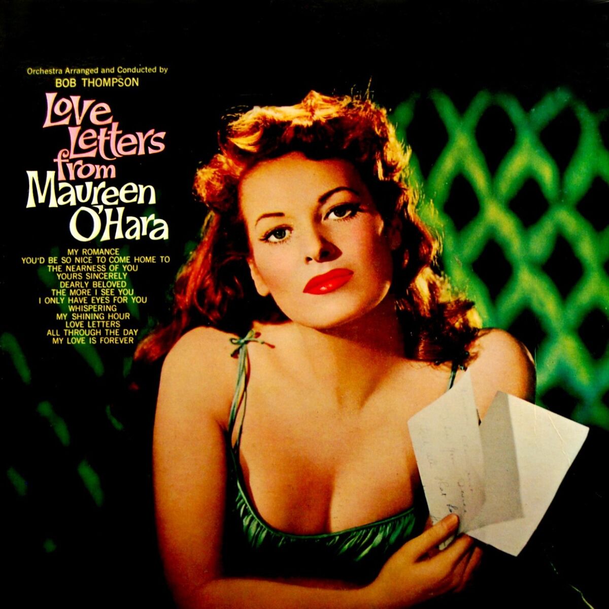 ポップス+ロック(洋楽) CD Maureen Ohara Love Letters From Maureen OHara  ROYCD278 Flare UK /00110 Maureen O'Hara – Love Letters From Maureen O'Hara – Vinyl