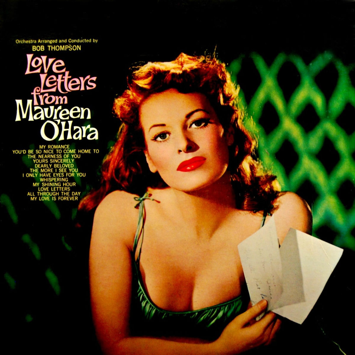 ポップス+ロック(洋楽) CD Maureen Ohara Love Letters From Maureen OHara  ROYCD278 Flare UK /00110 CD Maureen O'hara Love Letters From Maureen O'Hara ROYCD278