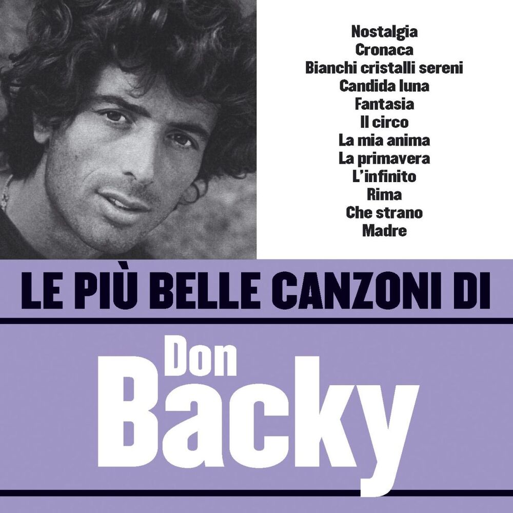 Picture of Le più belle canzoni di Don Backy
