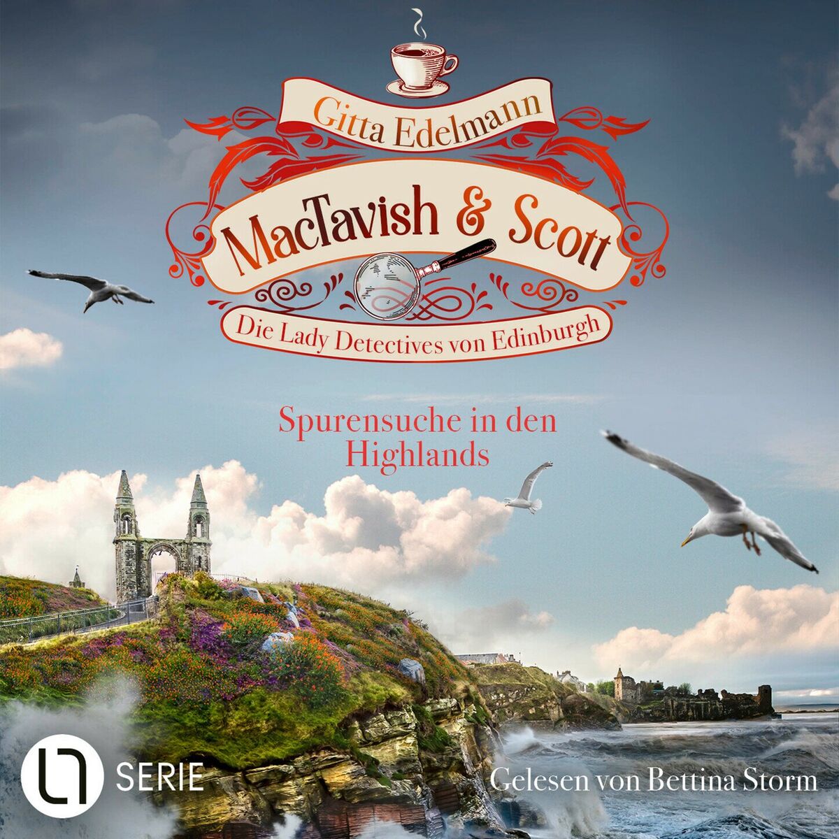 Album cover of Spurensuche in den Highlands - MacTavish & Scott - Die Lady Detectives von Edinburgh, Folge 14