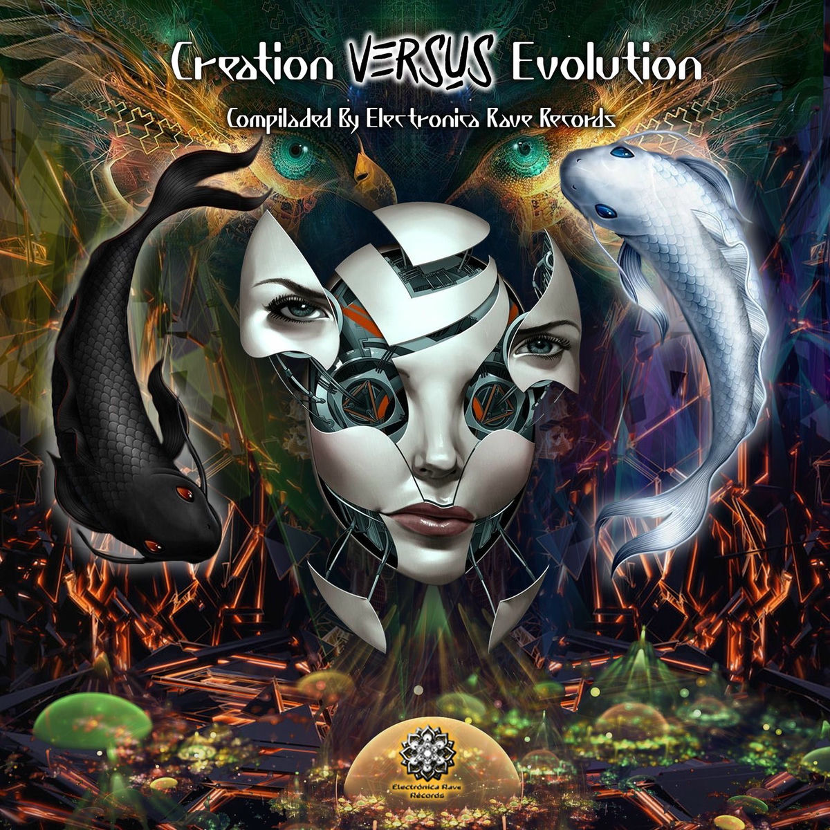 Album cover of Creation Versus Evolution