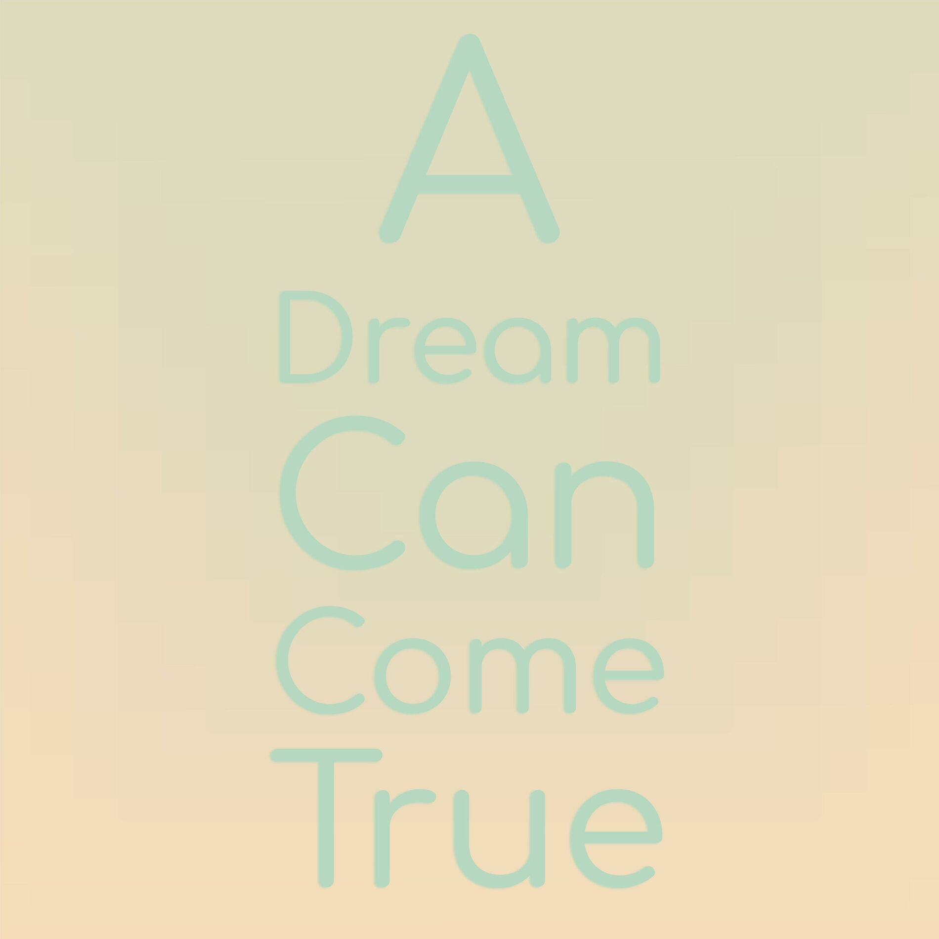 Album cover of A Dream Can Come True