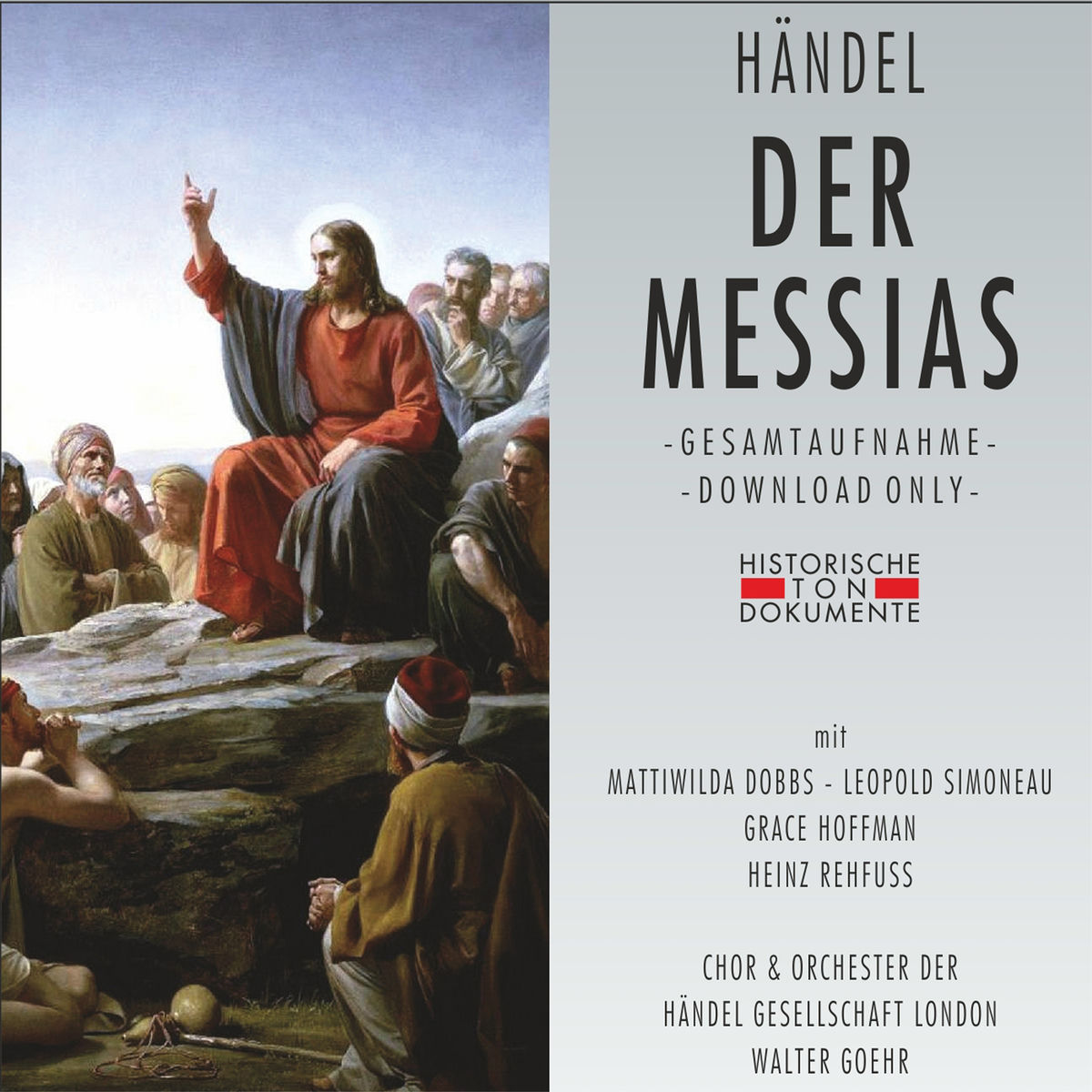 Album cover of Georg Friedrich Händel: Der Messias
