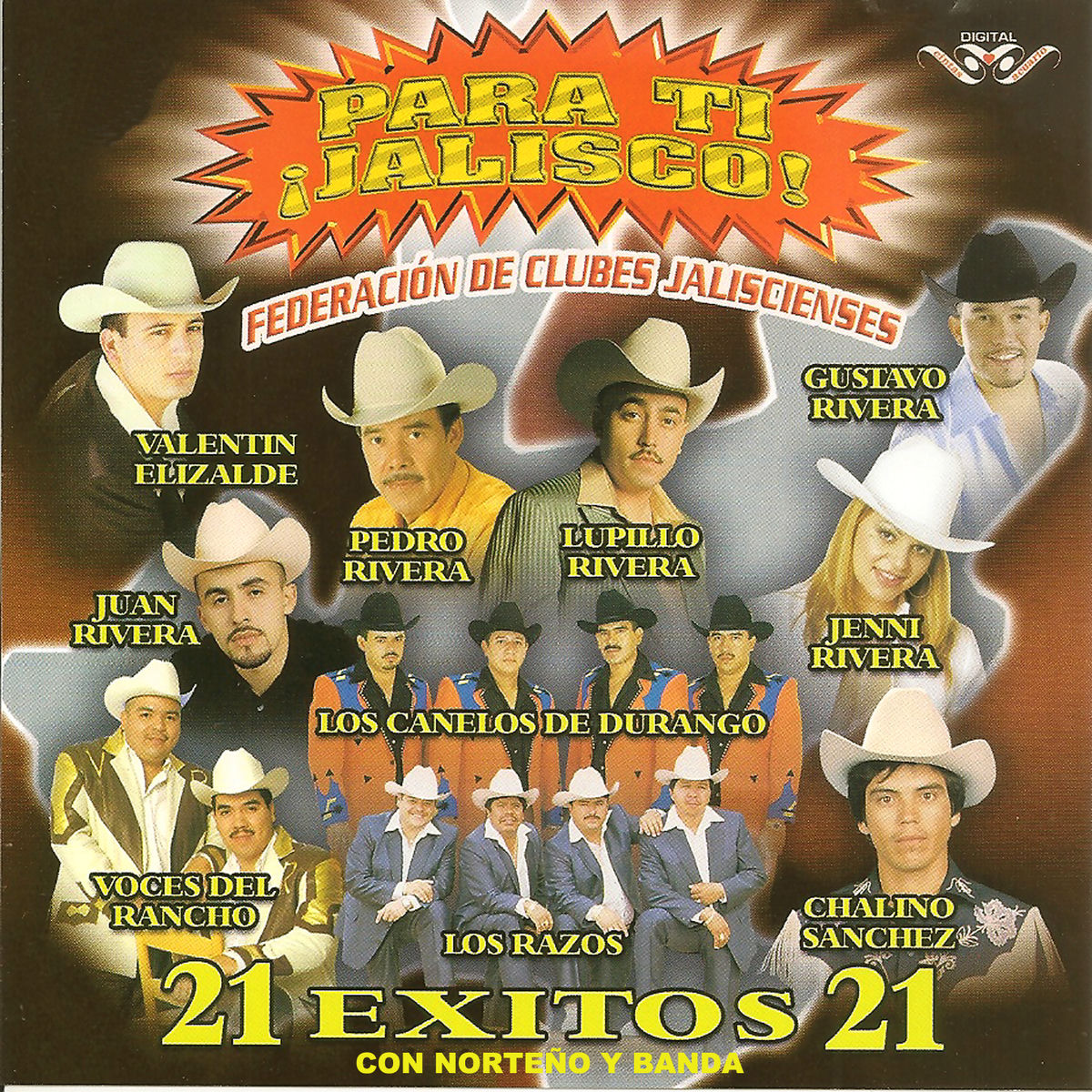 Album cover of Para Ti Jalisco 21 Exitos