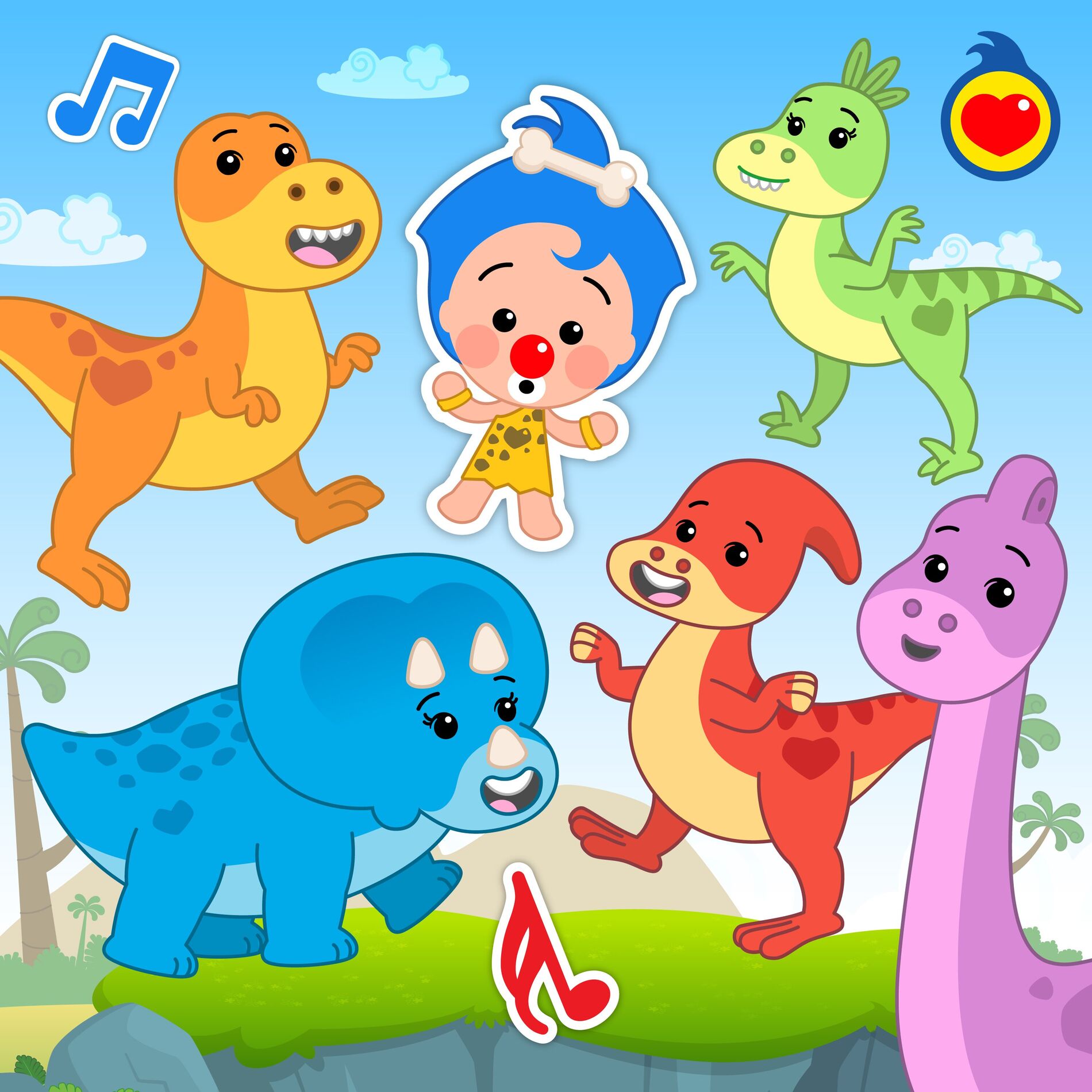 Album picture of Cinco Dinosaurios
