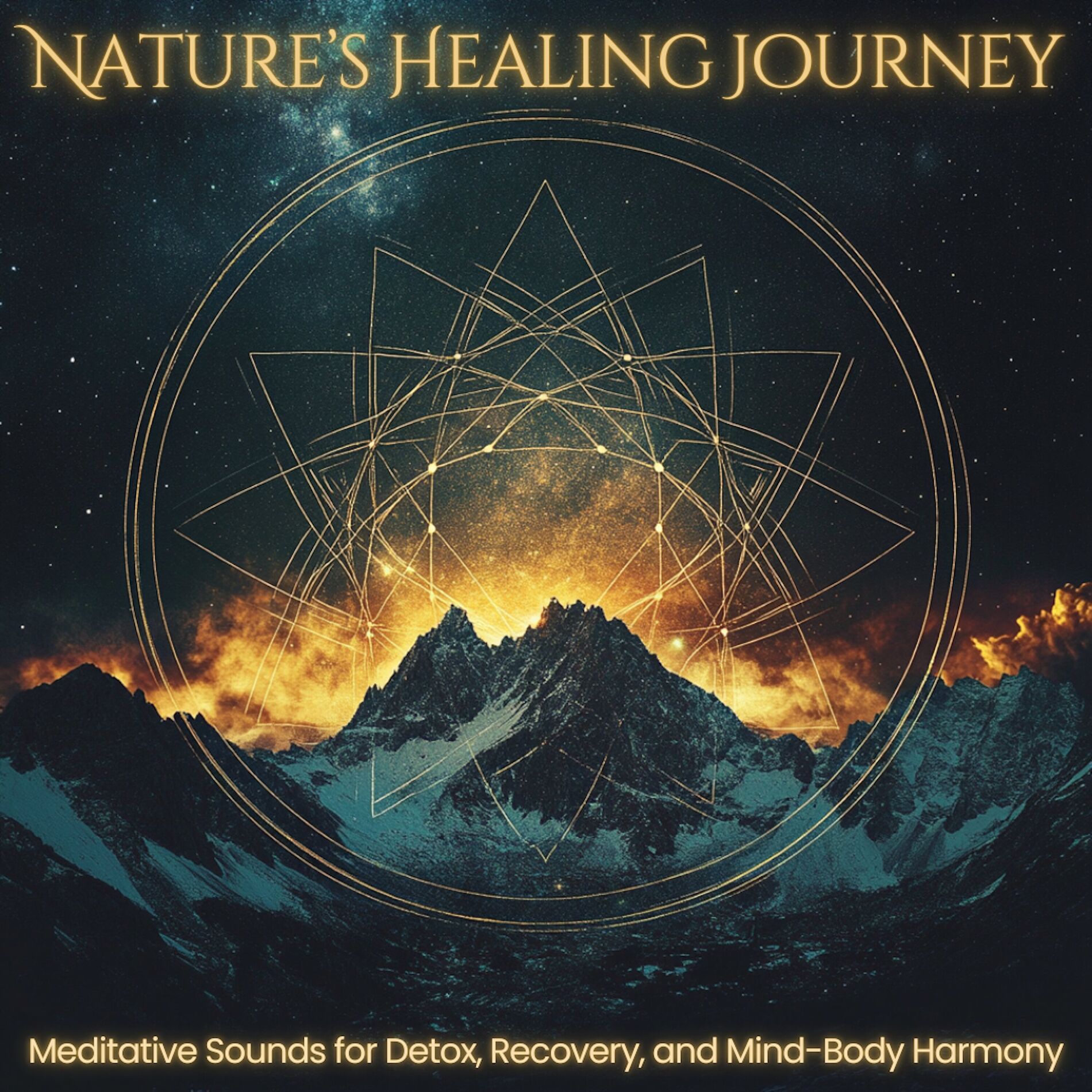 Album cover of Nature’s Healing Journey - Meditative Sounds for Detox, Recovery, and Mind-Body Harmony