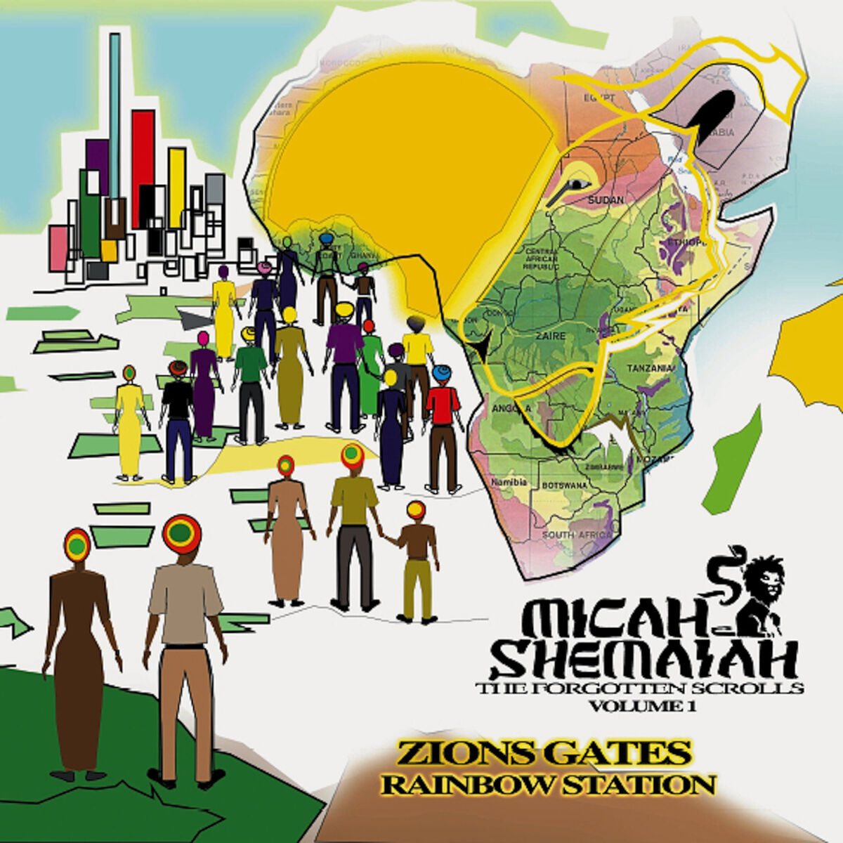 Album cover of Zions Gates / Rainbow Station