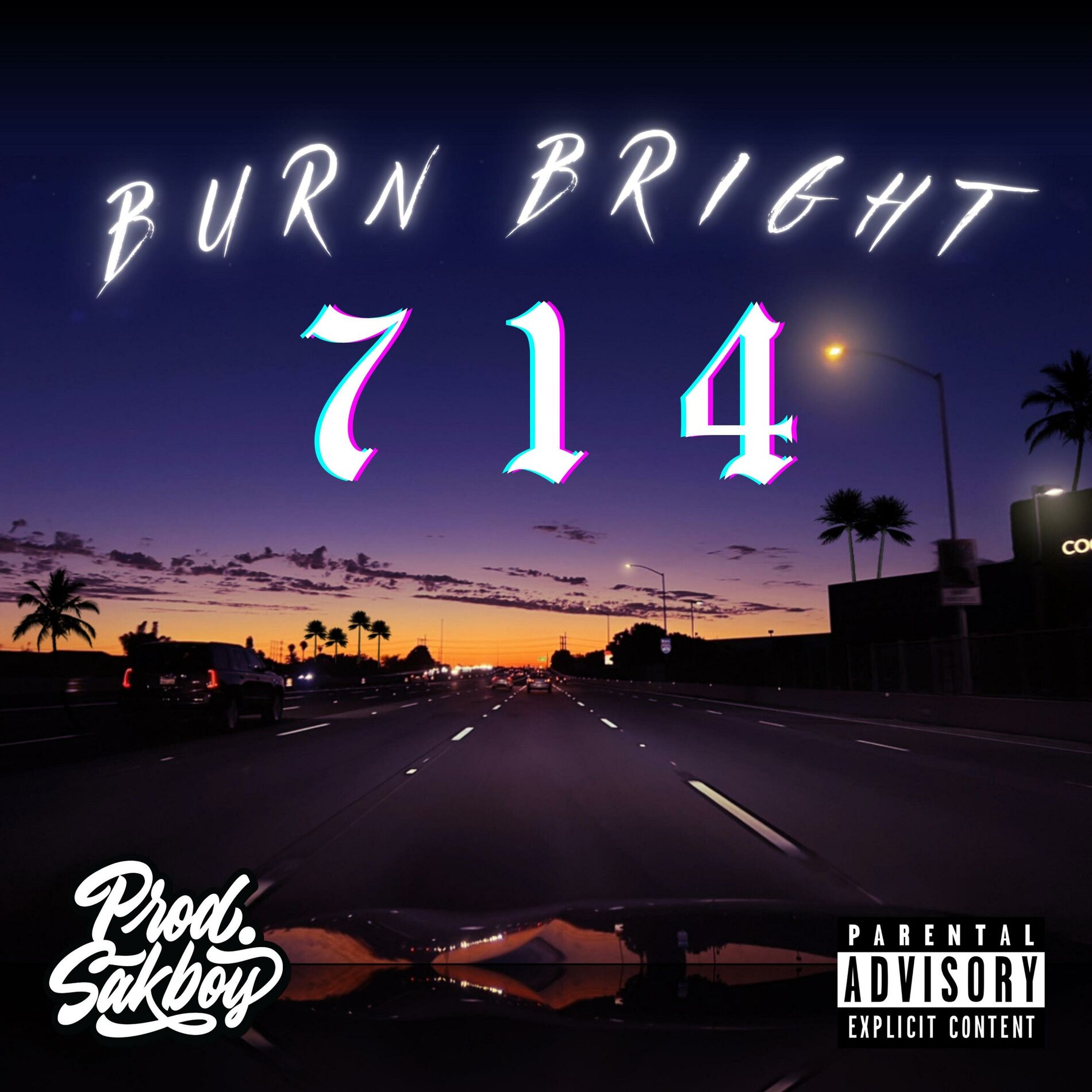 Album cover of BURN BRIGHT 714
