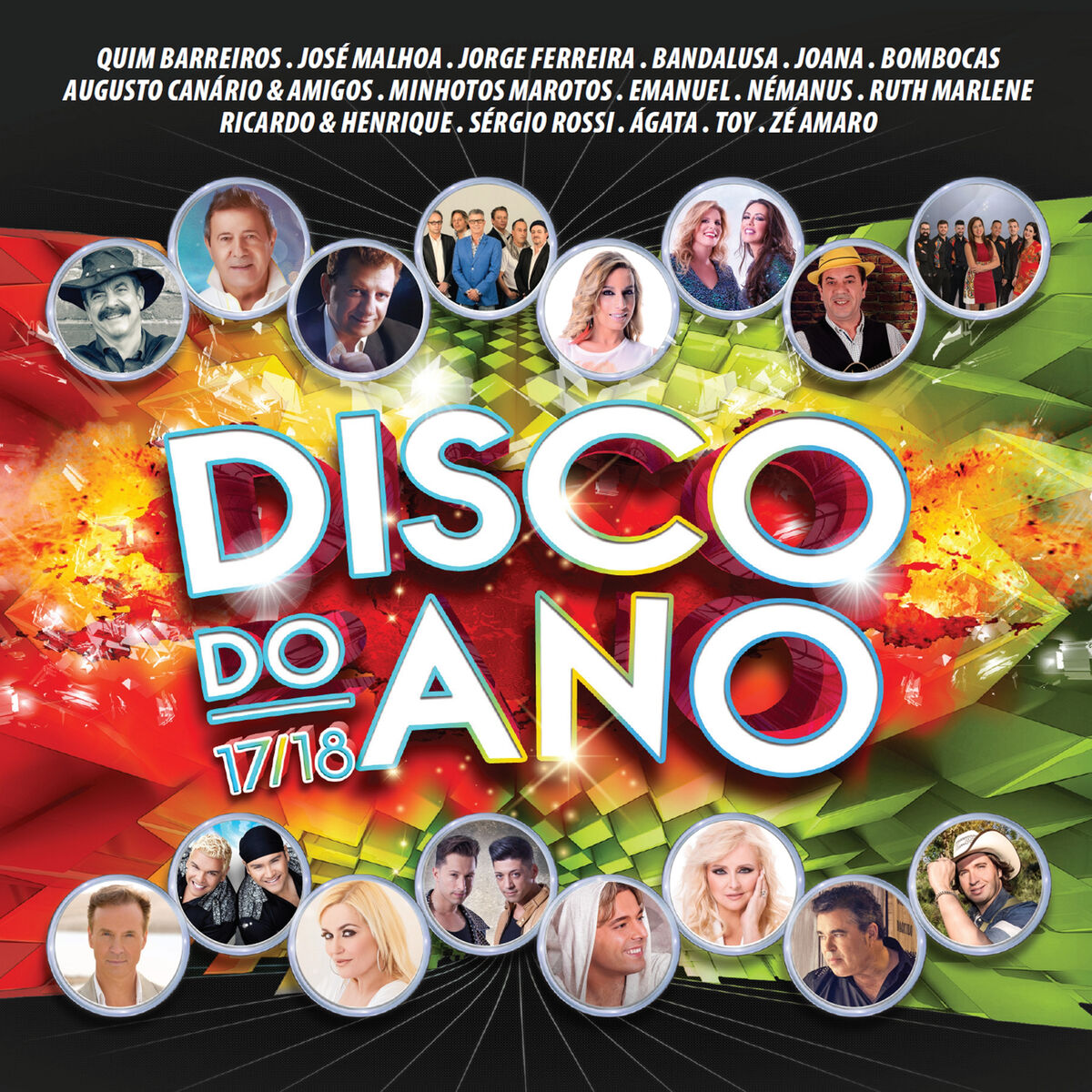 Album cover of Disco do Ano 17/18
