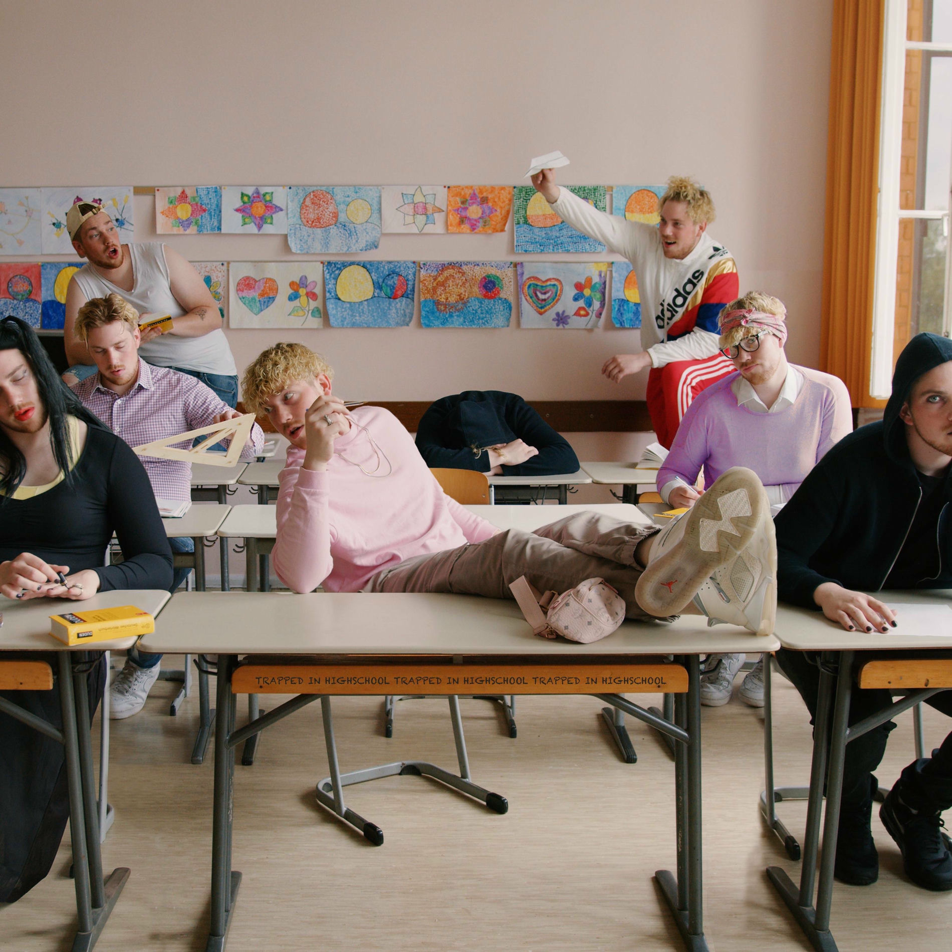 Album cover of TRAPPED IN HIGHSCHOOL