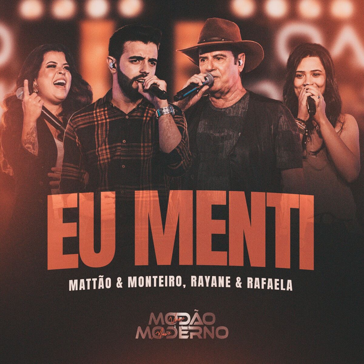 Album cover of Eu Menti (Modão Moderno, Ao Vivo)