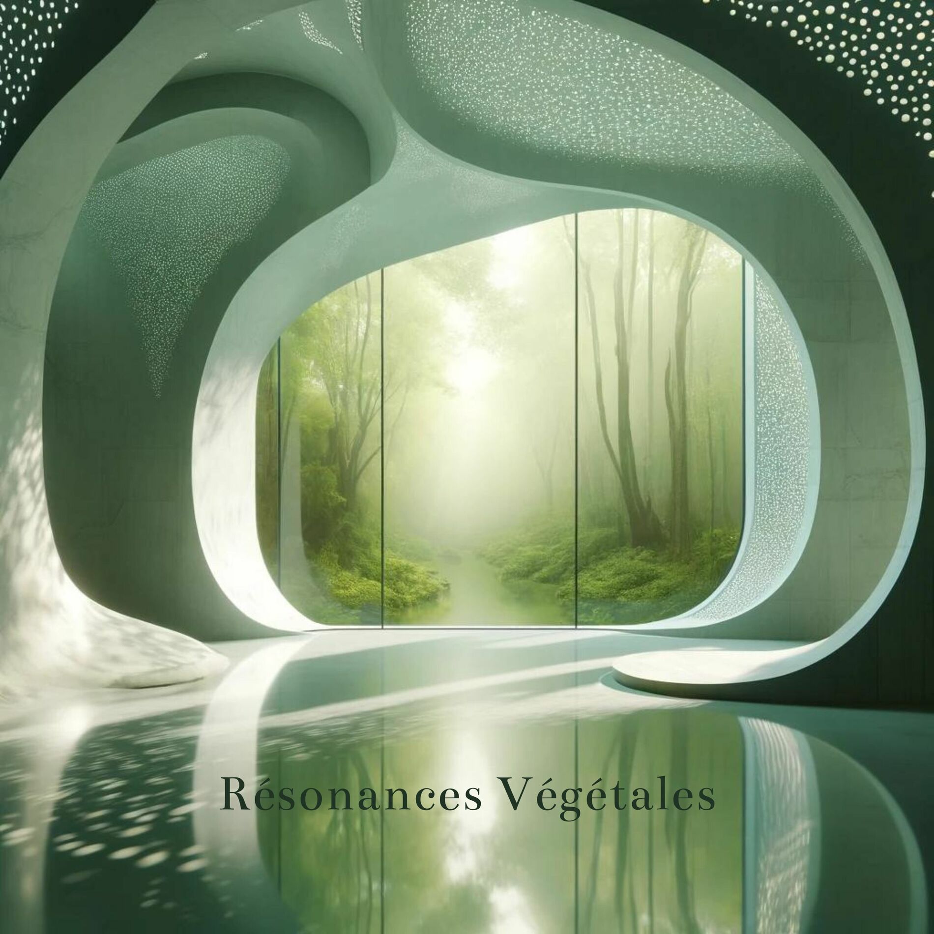 Album cover of Résonances Végétales: Méditations dans la Lumière Verte