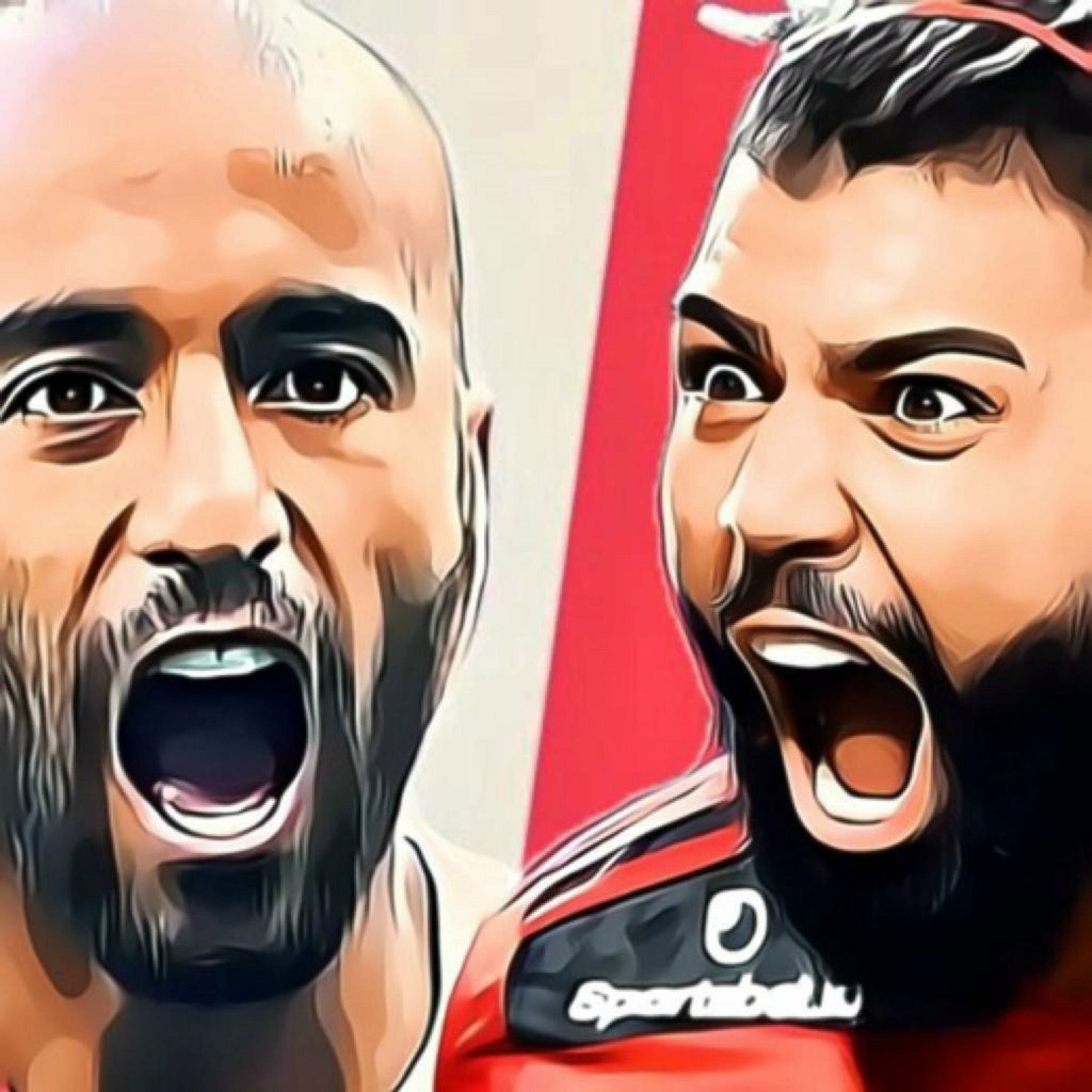 Album cover of São Paulo vs Flamengo (Batalha de Rap) (feat. FutParódias)