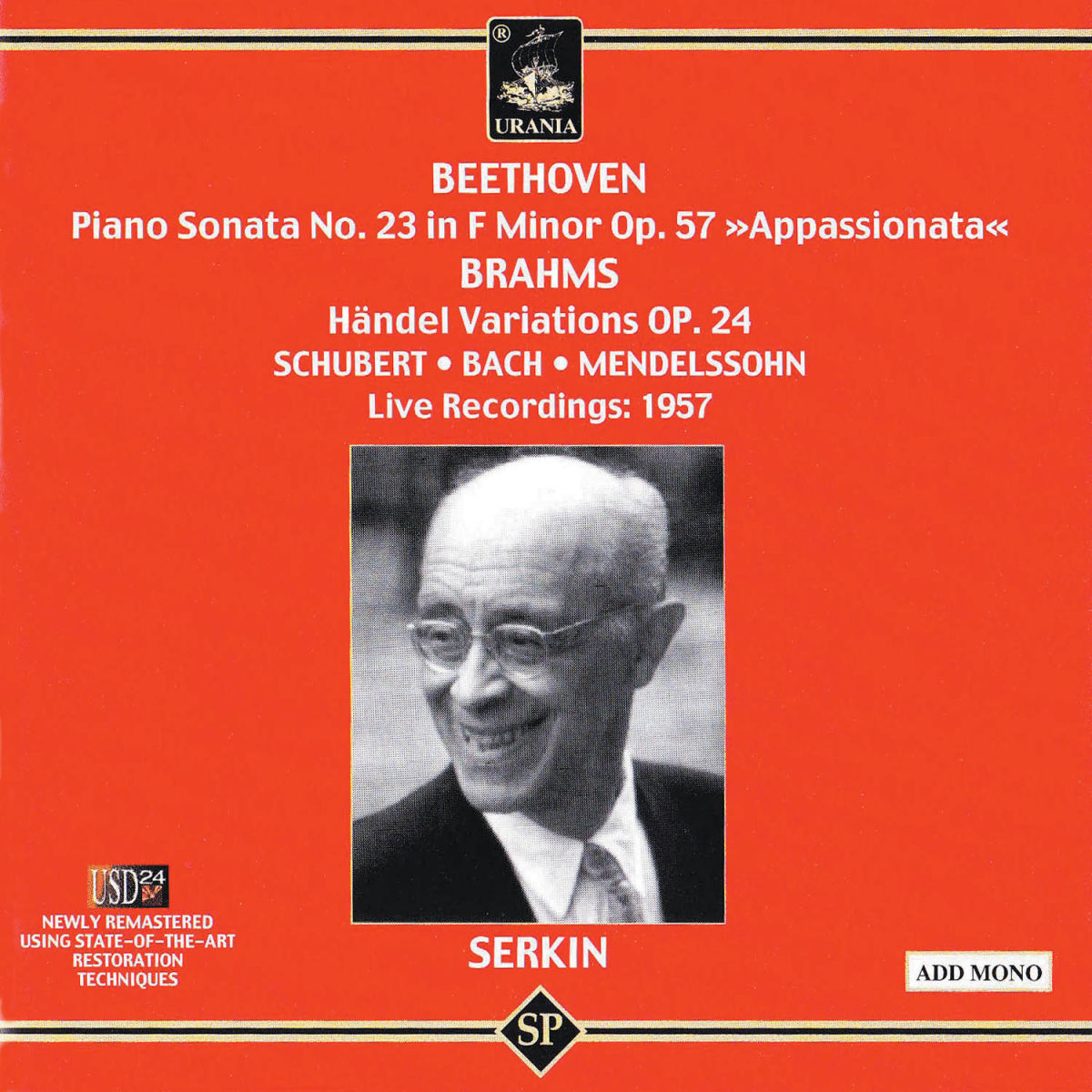 Album cover of Capriccio in B Flat Major, BWV 992