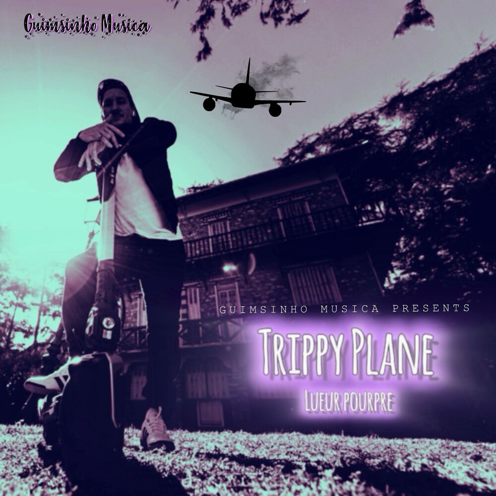 Picture of Trippy Plane lueur pourpre