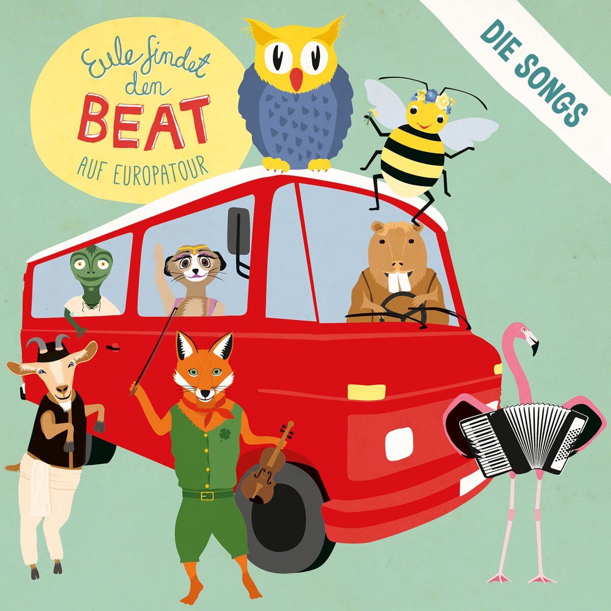 Album cover of Eule findet den Beat - Auf Europatour - Die Songs