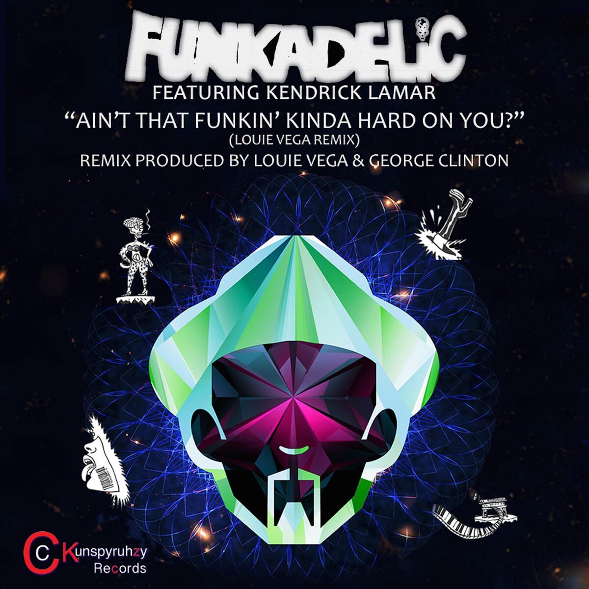 Album cover of Ain't That Funkin' Kinda Hard on You? (Remixes)
