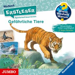 Cover of Gefährliche Tiere [Wieso? Weshalb? Warum? ERSTLESER Folge 16]