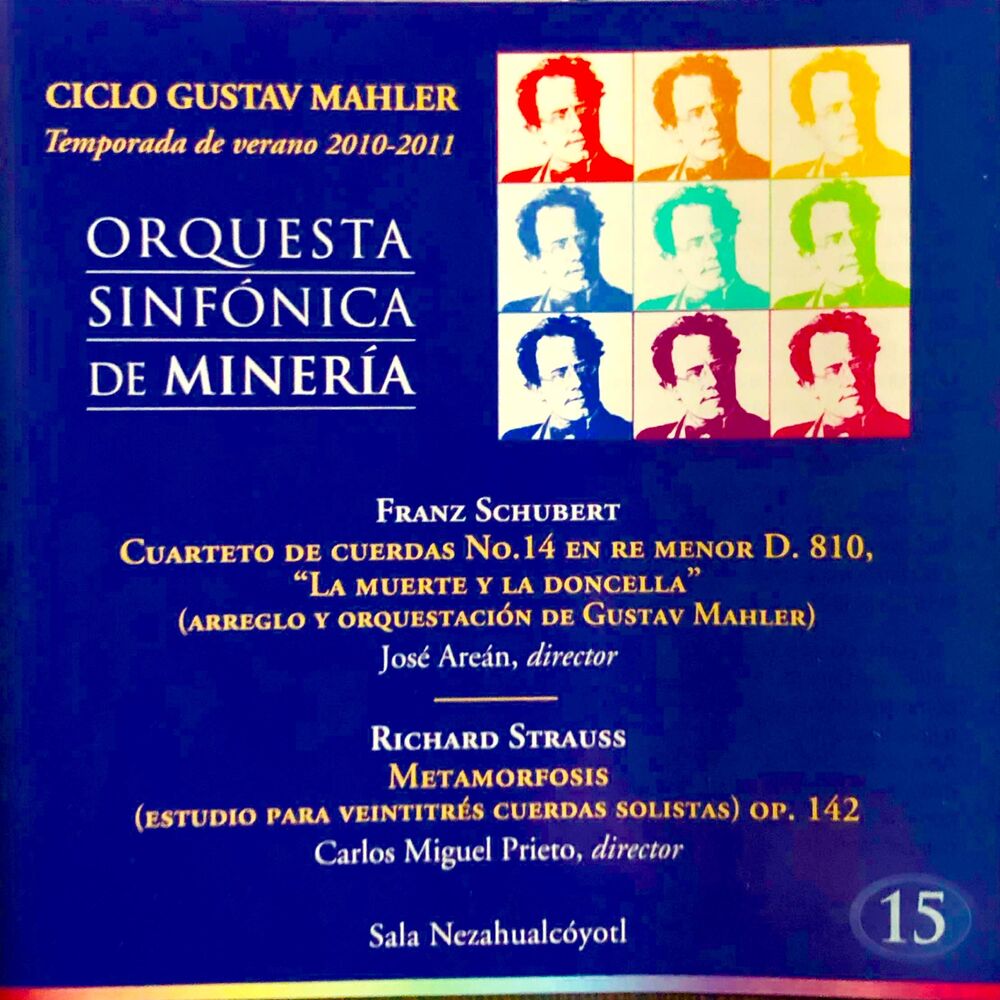 Picture of Ciclo Gustav Mahler, Vol. 15 (Temporada de Verano 2010-2011)