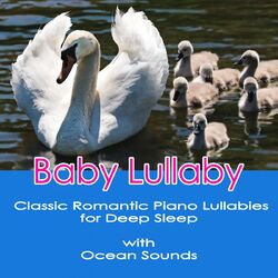 Cover of Baby Lullaby: Classic Romantic Piano Lullabies for Deep Sleep with Ocean Sounds (feat. Francesco Spagnolo)