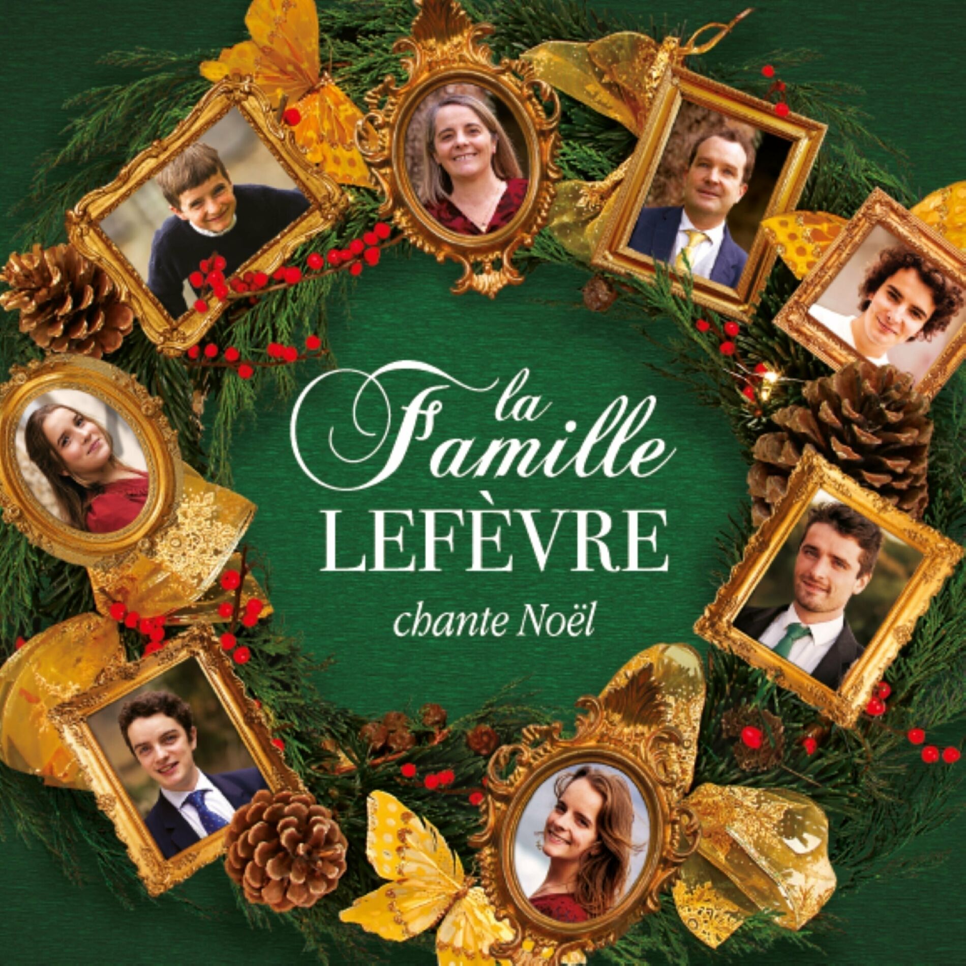 Album cover of La Famille Lefèvre chante Noël