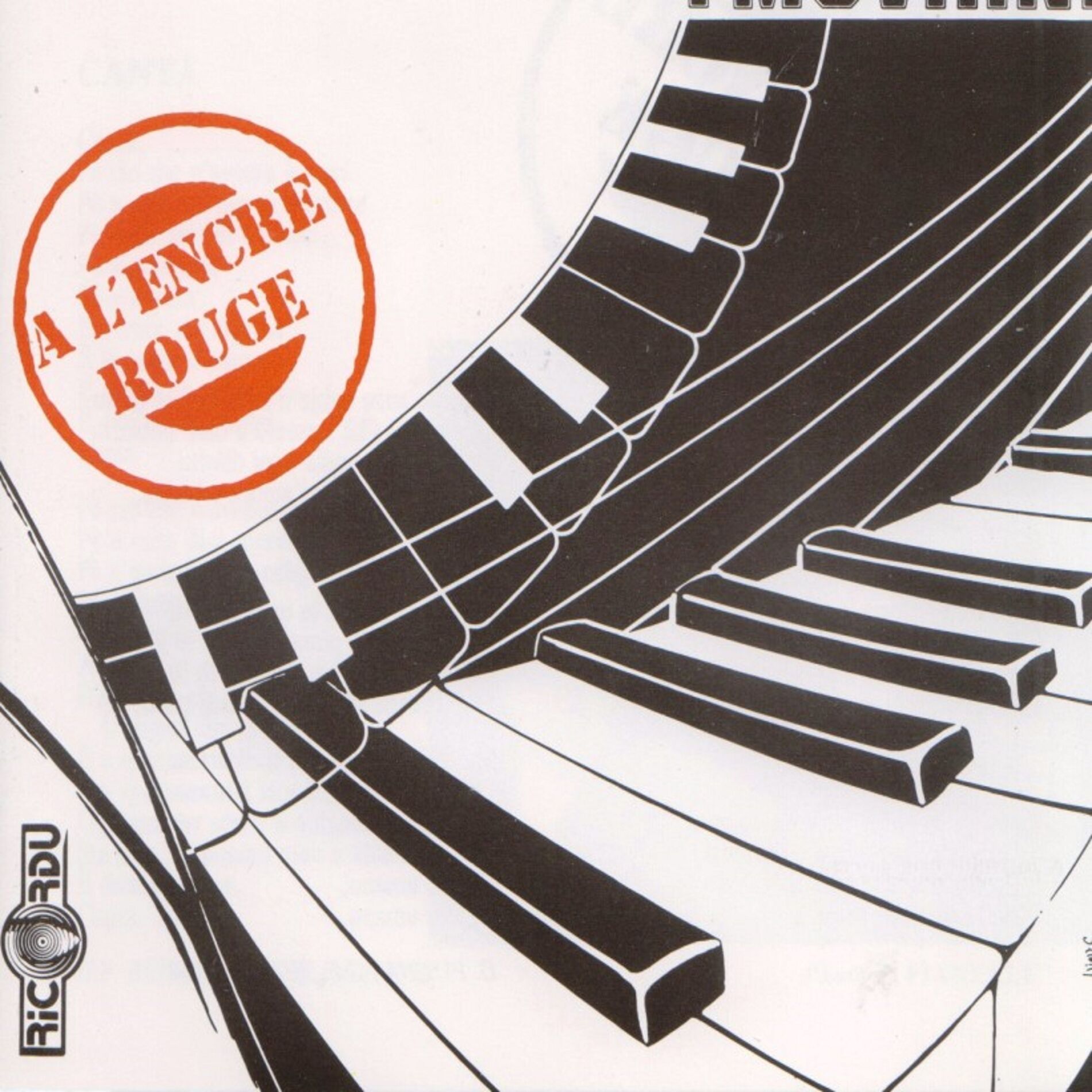 Album cover of À l'encre rouge