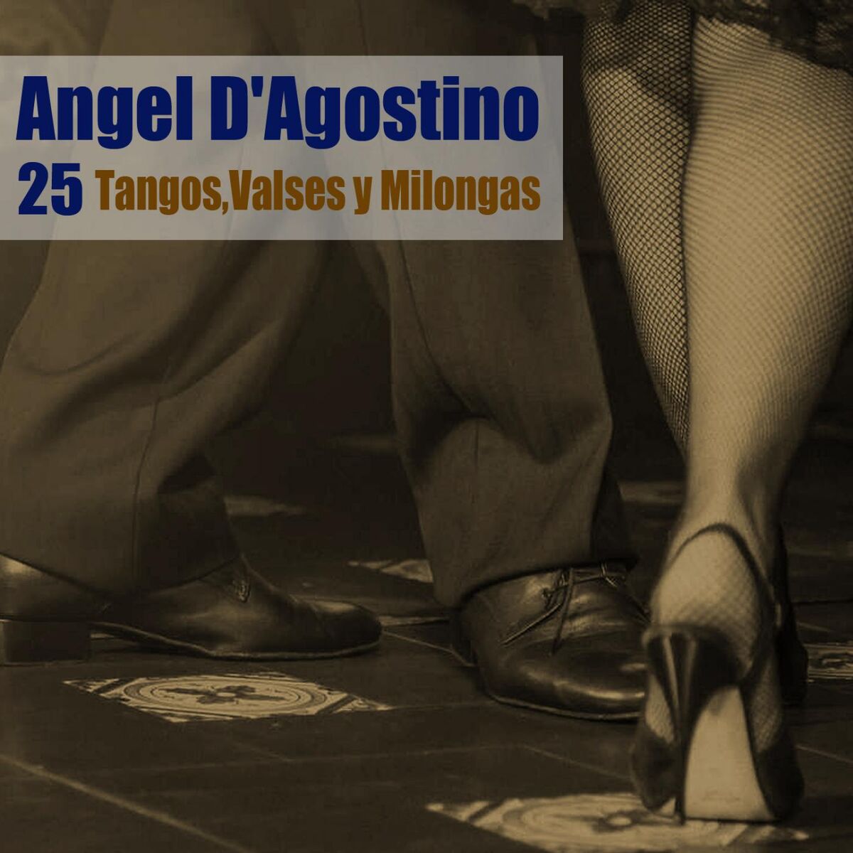 Album cover of 25 Tangos, Valses y Milongas