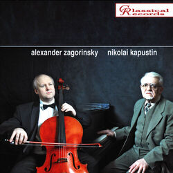 Cover of Nikolai Kapustin. Works for Piano and Cello