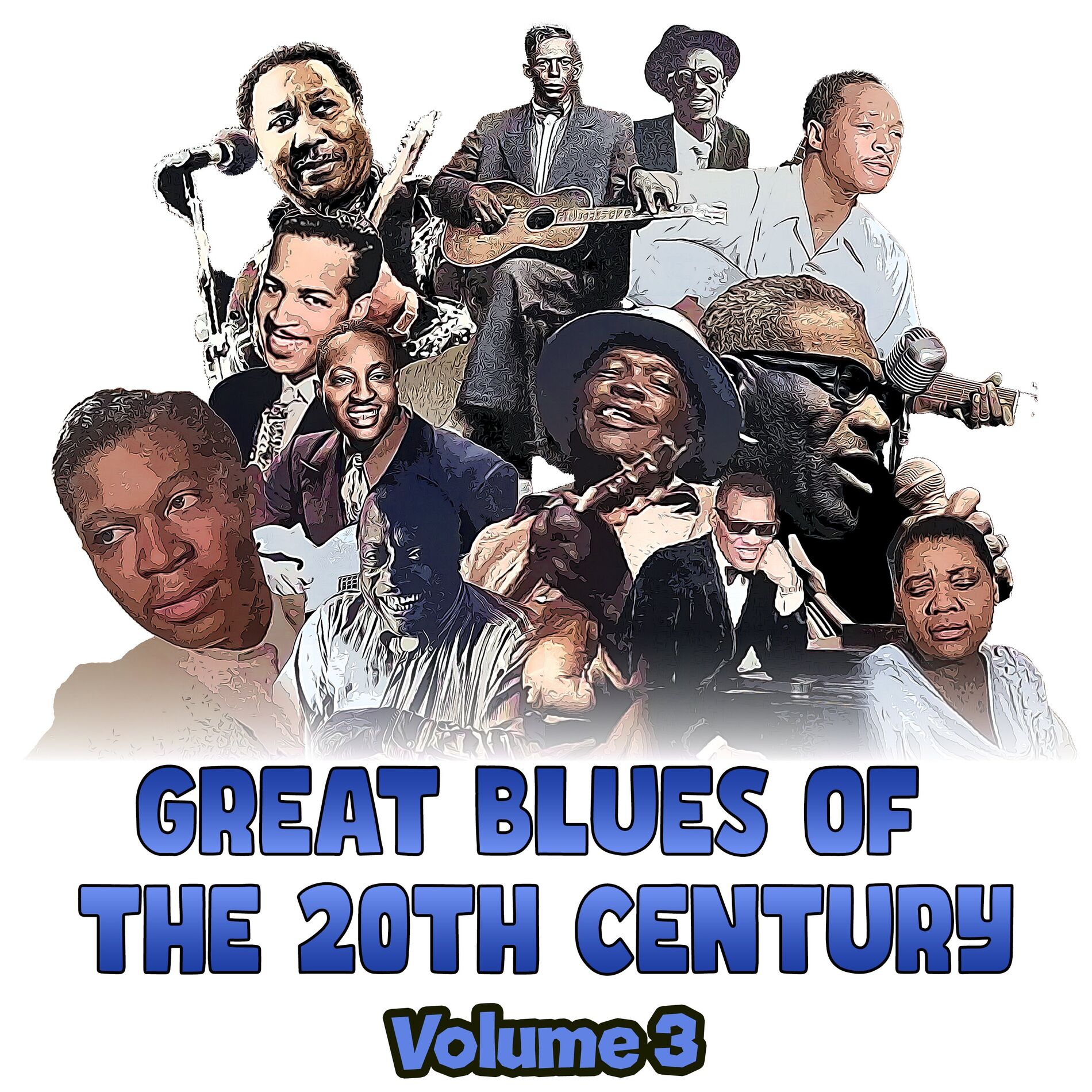 Album cover of Great Blues of the 20th Century, Vol. 3