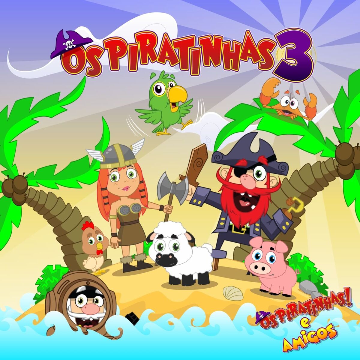 Album cover of Os Piratinhas - Vol. 3