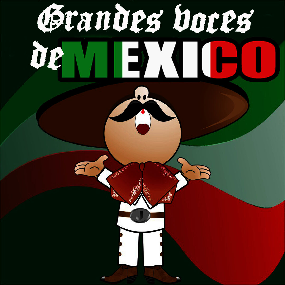 Album cover of Grandes Voces de Mexico