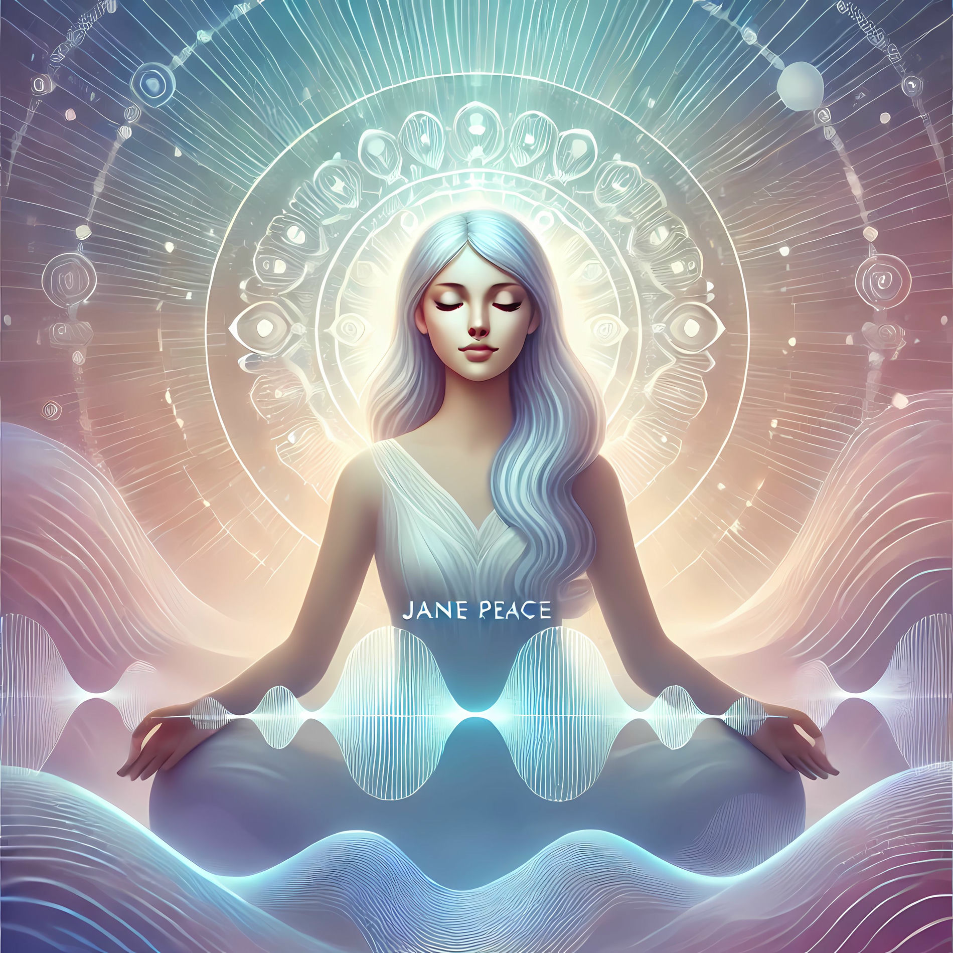 Album cover of 528 Hz - Surrender to the Flow of Healing Sound Waves & Restore Your Mind & Body
