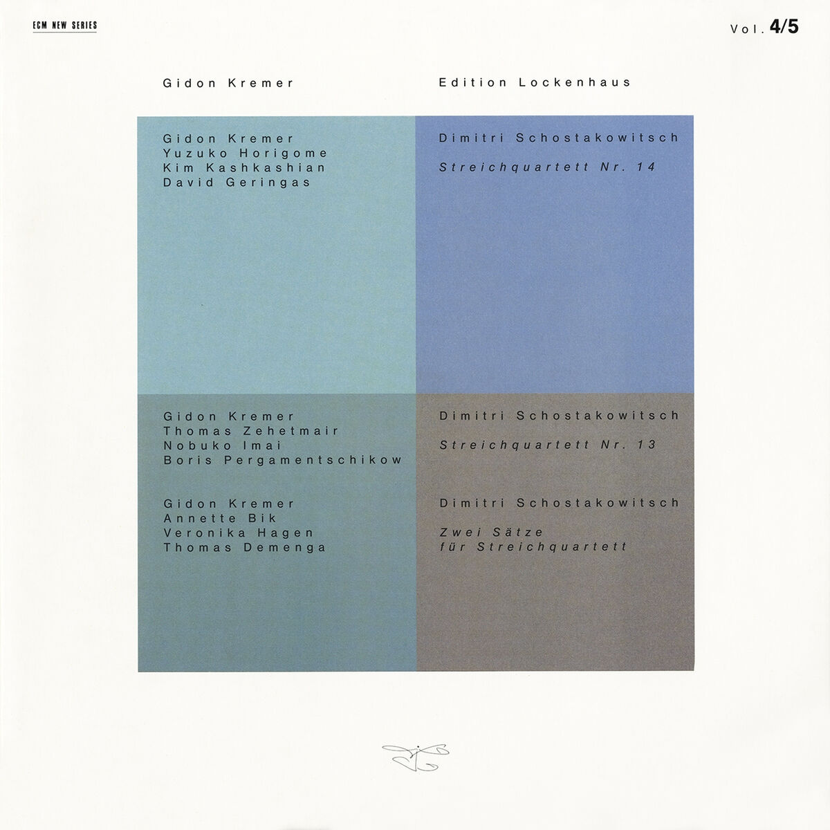 Album cover of Edition Lockenhaus Vols. 4 & 5