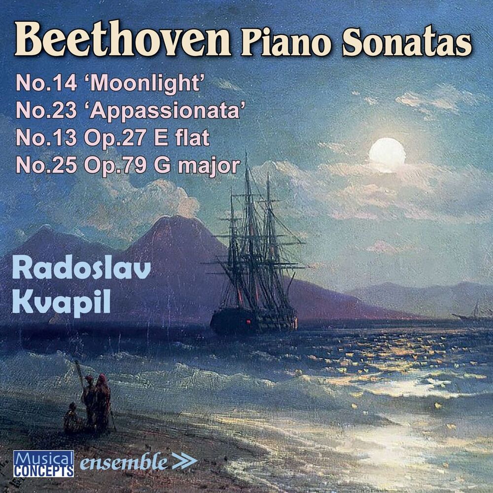 Picture of Beethoven Piano Sonatas: No. 13, No. 14 ("Moonlight"), No. 23 ("Appassionata"), and No. 25