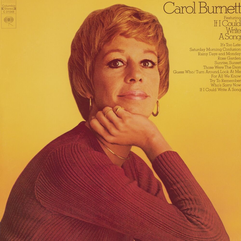 Picture of Carol Burnett Featuring If I Could Write A Song
