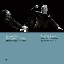 Cover of Brahms: Piano Concerto No. 1 in D Minor, Op. 15 & 6 Piano Pieces, Op. 118